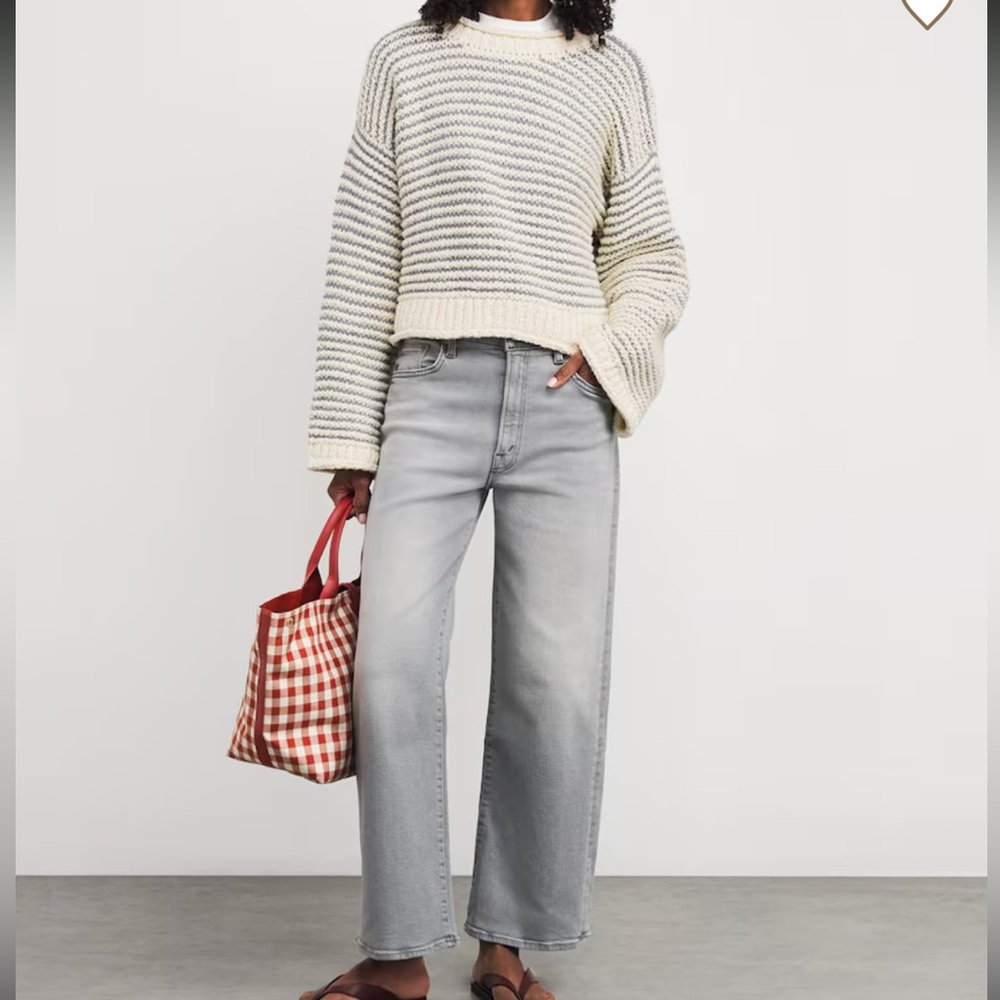 MOTHER Don’t Sweat It 
The Bell Sleeve Sweater
Size Small